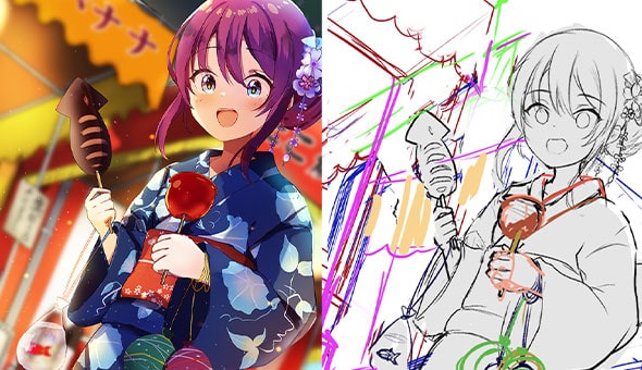 コミックイラスト基礎