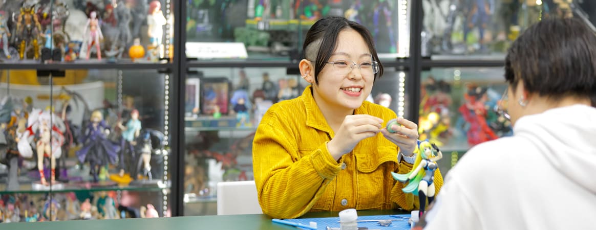 フィギュアデザイン学科メイン画像