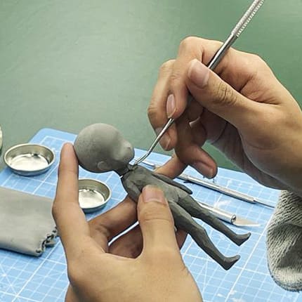 フィギュア製作模刻