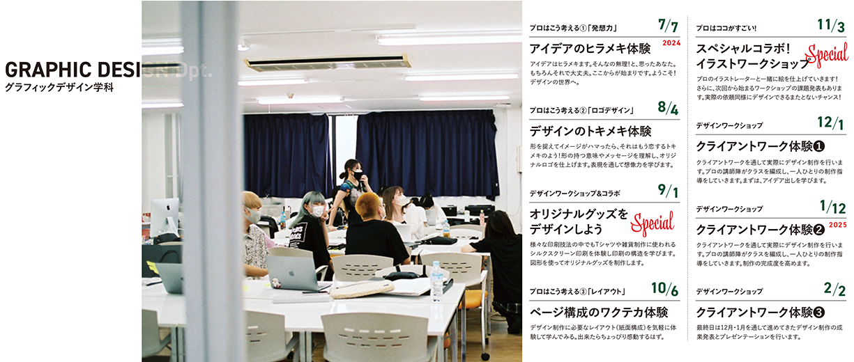 グラフィックデザイン学科2025年度