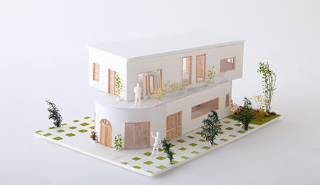 初めての建築模型！