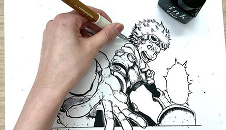 ２コママンガでストーリーの流れをつかもう♪