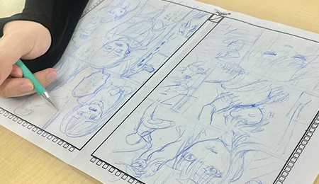 演出を学ぶ！コマ割りに挑戦