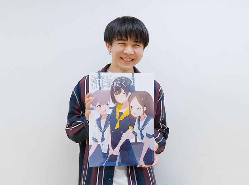 理由を考え明確にすることで学習し、次の制作につなげています