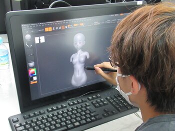 Zbrush体験入門！3DＣＧのソフトを使ってフィギュア作りを体験！