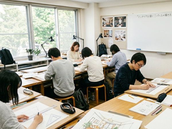 【高校生必見！】第2回 インテリアデザイン学科「東デのデザイン塾」