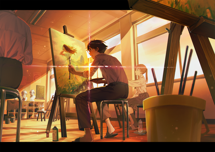 リアル授業体験「MVイラスト制作」