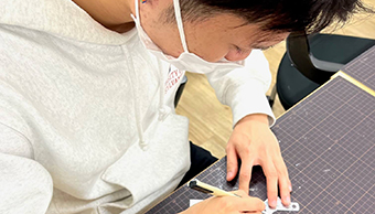 オリジナル建築ペーパークラフトを作ります！