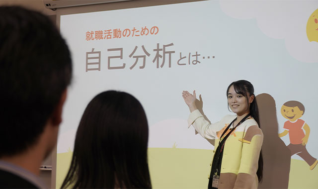 みらいの進路ブース