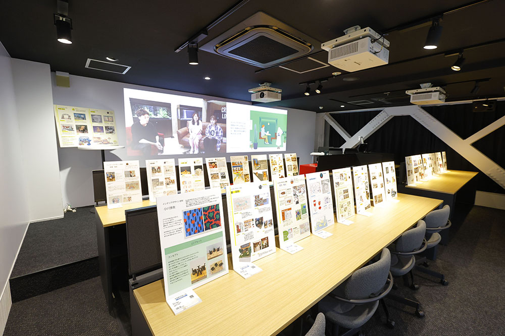 2年生の卒業制作展と同時展示