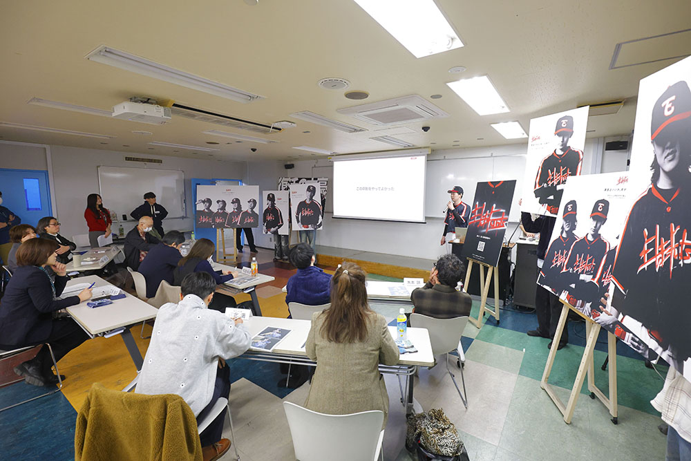 卒業制作展風景